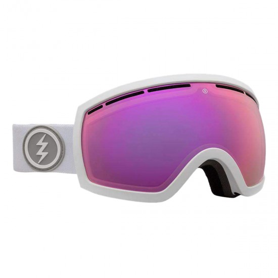 Goggle Electric EG2.5 - Matte White Brose Pink Chrome