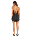 ROBE VOLCOM WILD QUEENDOM ROMPER - NOIR/BLANC