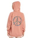 COTON OUATÉ VOLCOM TRULY STOKED BOYFRIEND PULL OVER - LIGHT MAUVE
