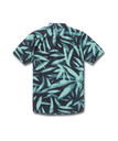 CHEMISE VOLCOM ECHO LEAF SHORT SLEEVE - NAVY
