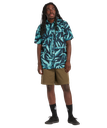 CHEMISE VOLCOM ECHO LEAF SHORT SLEEVE - NAVY