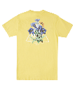 T-SHIRT ELEMENT GENTIANA TEE - CREAM GOLD