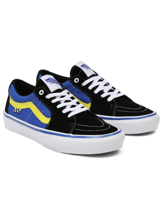 SOULIER VANS SKATE SK8-LOW - BLACK/DAZZLING BLUE