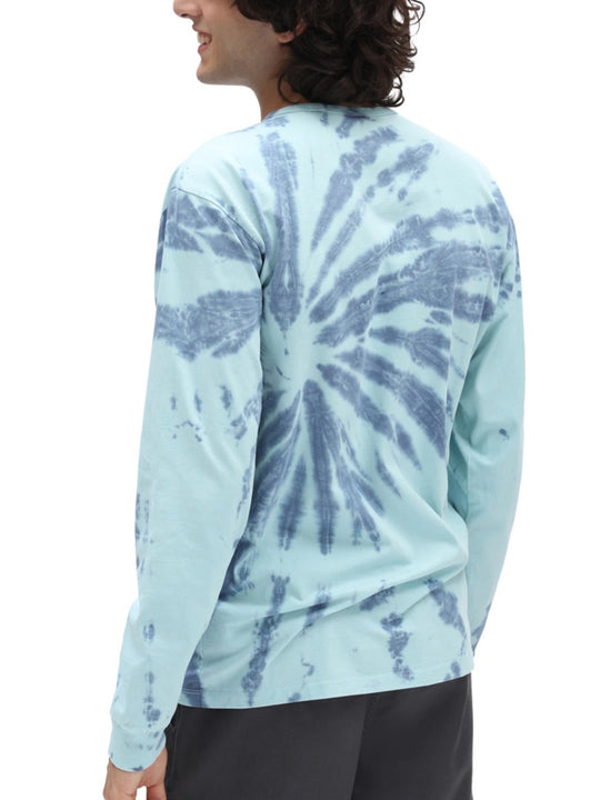 LONG SLEEVE T-SHIRT VANS OFF THE WALL CLASSIC BURST - AQUATIC