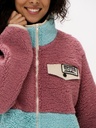 SHERPA NOTICE THE RECKLESS HAPPY HOUR VEST - ROSE/AQUA