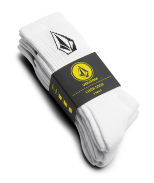 BAS VOLCOM JUNIOR FULL STONE 3PK - BLANC