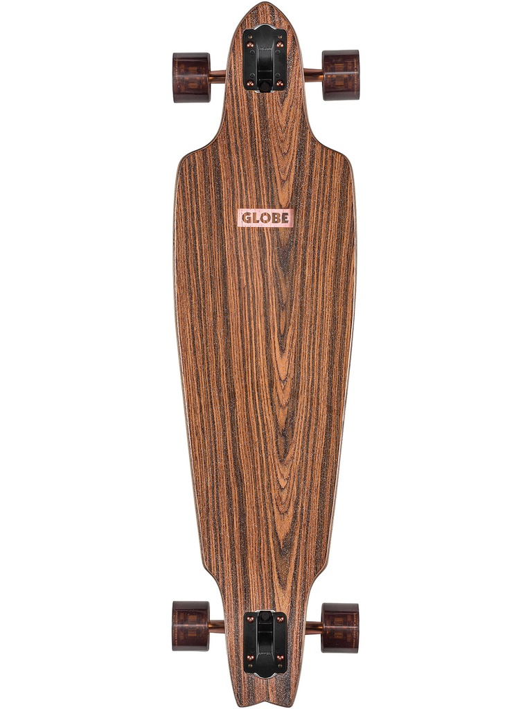 COMPLETE GLOBE PROWLER CLASSIC LONGBOARD - ROSEWOOD/COPPER 38in