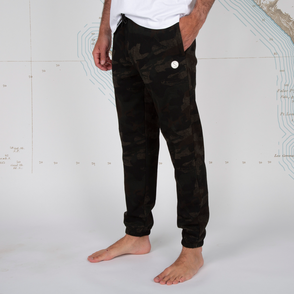 PANTALON SALTY CREW SLOW ROLL SWEATPANT - CAMO