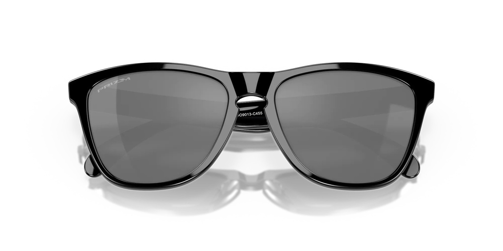 LUNETTE OAKLEY FROGSKINS POLISHED BLACK W/ PRIZM BLACK