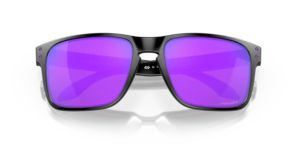 LUNETTE OAKLEY HOLBROOK XL MATTE BLACK W/ PRIZM VIOLET