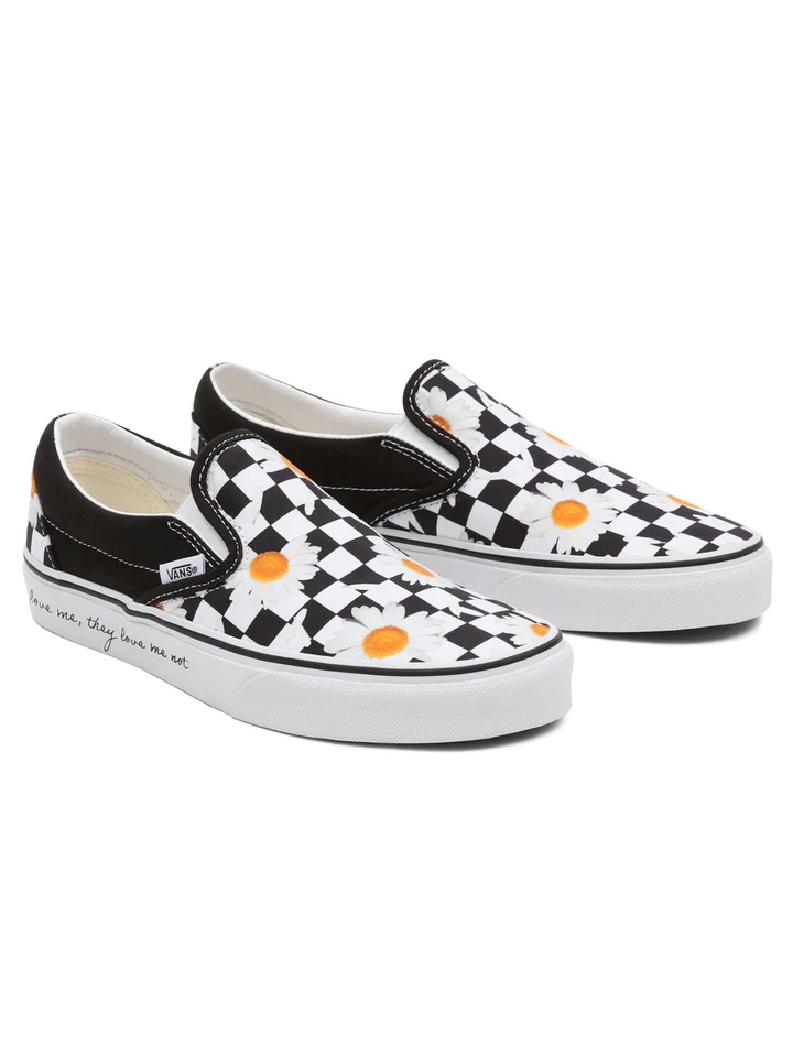 SOULIER VANS SLIP-ON - LOVE ME/LOVE ME NOT
