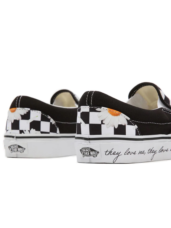 SOULIER VANS SLIP-ON - LOVE ME/LOVE ME NOT