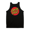 CAMISOLE SANTA CRUZ TANK CLASSIC DOT - NOIR