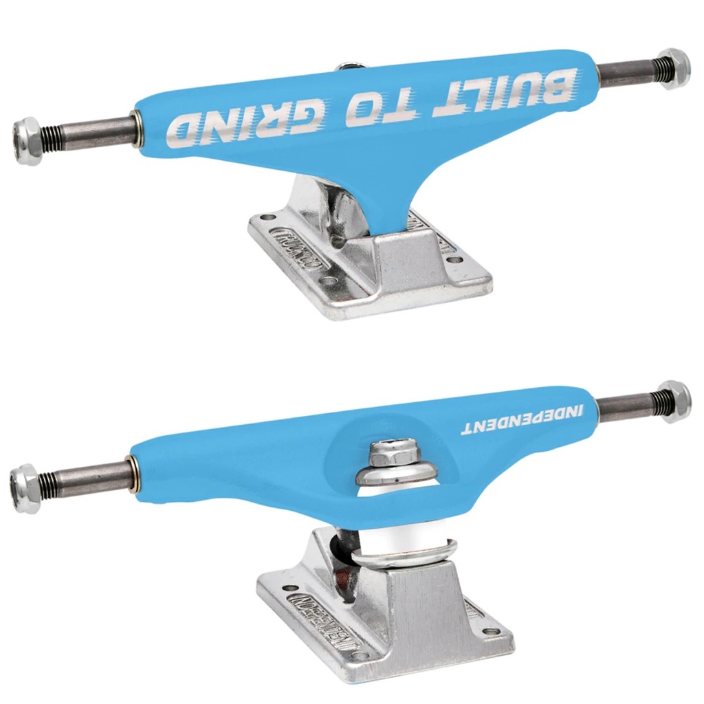 TRUCKS INDEPENDENT STG11 BUILT TO GRIND 139 - BLUE SILVER