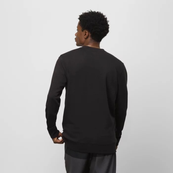 COTON OUATÉ VANS CLASSIC SPORT CREWNECK - NOIR