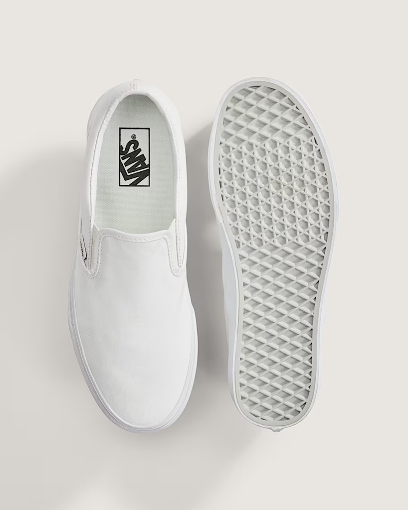 SOULIER VANS CLASSIC SLIP-ON - TRUE WHITE