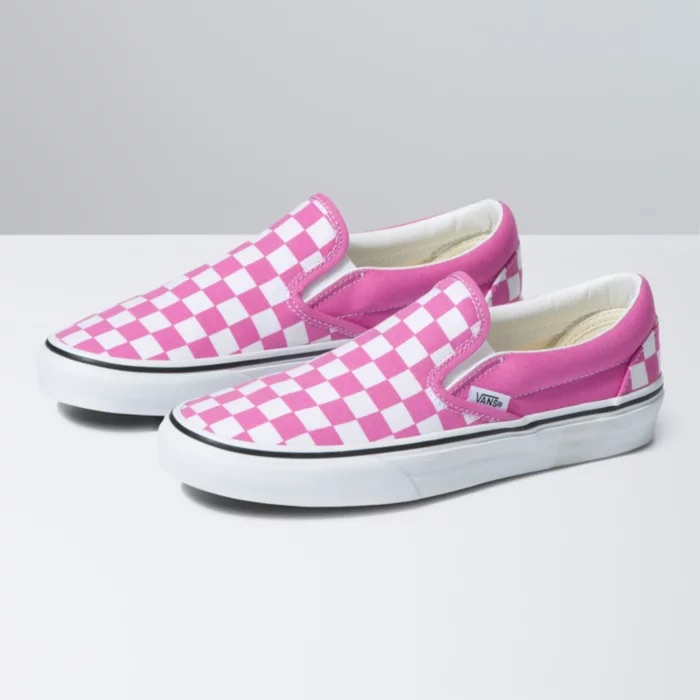 SOULIER VANS CLASSIC SLIP-ON - COLOR THEORY CHEKERBOARD FIJI