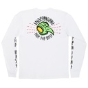LONG SLEEVE T-SHIRT INDY X TONY HAWK TRANSMISSION - BLANC