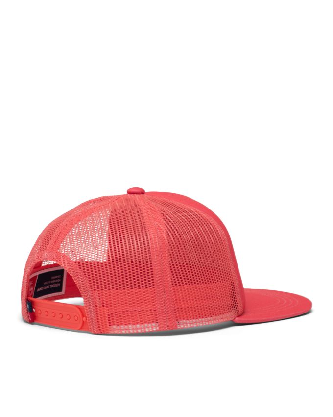 CASQUETTE HERSCHEL WHALER MESH KIDS CLASSIC - CALYSPSO CORAL