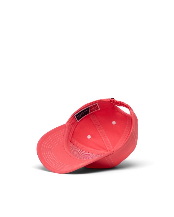 CASQUETTE HERSCHEL SYLAS KIDS - CALYPSO CORAL/BLANC