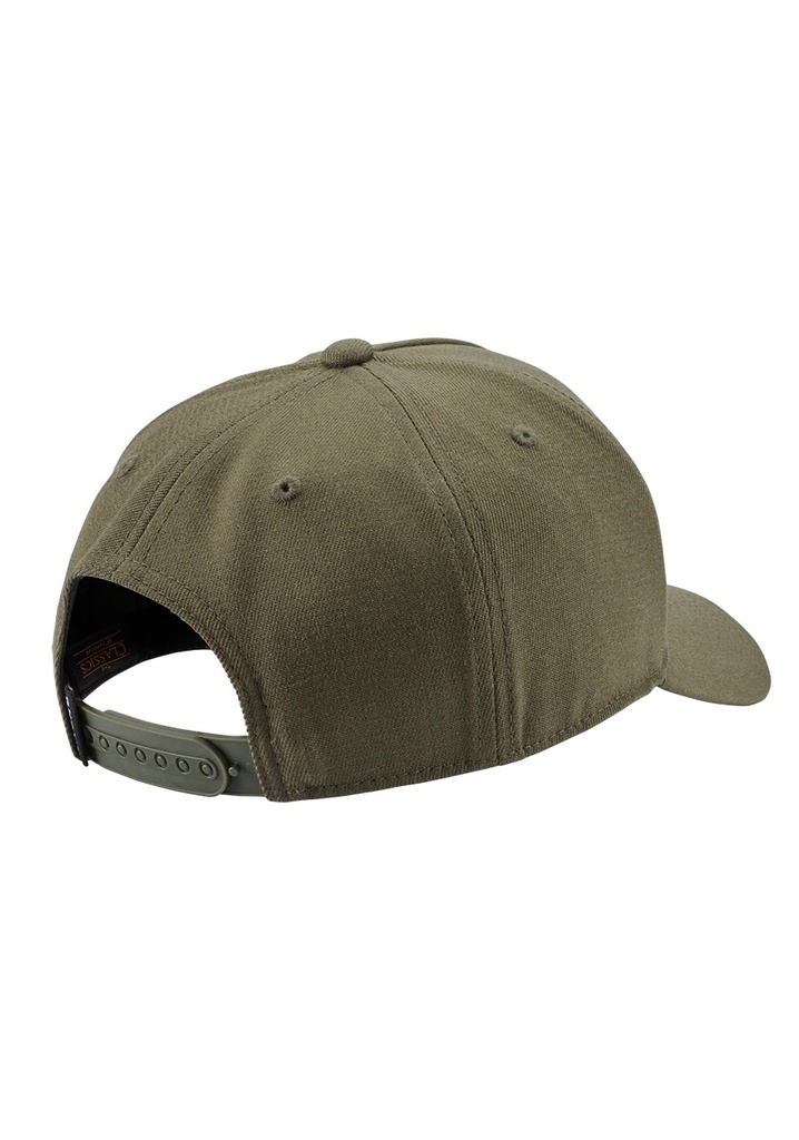 CASQUETTE NIXON DEEP DOWN ATHLETIC SNAPBACK - OLIVE/NOIR