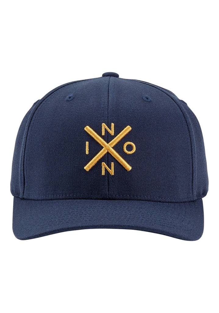 CASQUETTE NIXON EXCHANGE FLEX FIT - NAVY/GOLD