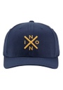 CASQUETTE NIXON EXCHANGE FLEX FIT - NAVY/GOLD