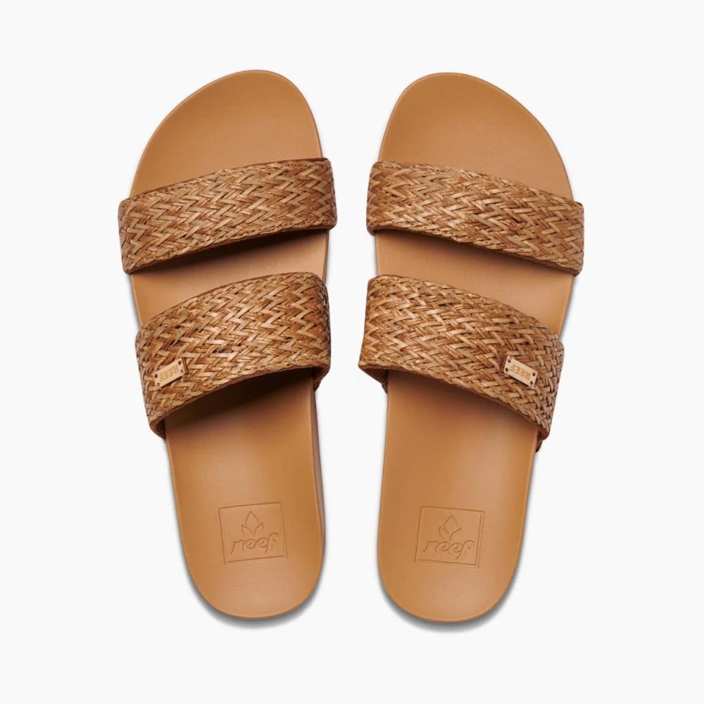 SANDALE REEF CUSHION VISTA BRAID POUR FEMME - NATURAL