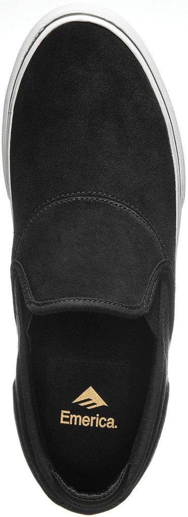 SOULIER EMERICA WINO G6 SLIP-ON - NOIR/BLANC/OR