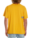 T-SHIRT VOLCOM SKATE VITALS HEADACHE SHORT SLEEVE - SUNBURST