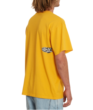 T-SHIRT VOLCOM SKATE VITALS HEADACHE SHORT SLEEVE - SUNBURST