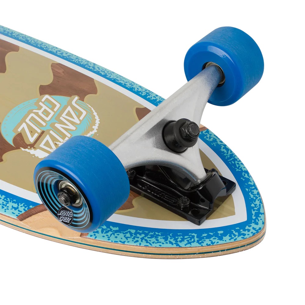COMPLETE SANTA CRUZ PINTAIL STIPPLE WAVE DOT 9.2x33