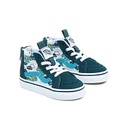 SOULIER VANS BÉBÉ SK8-HI ZIP - MYTHICAL GLOW DEEP TEAL