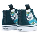 SOULIER VANS BÉBÉ SK8-HI ZIP - MYTHICAL GLOW DEEP TEAL