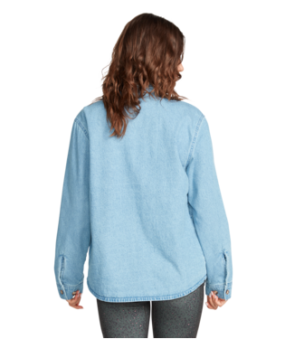 CHEMISE VOLCOM LAYER ME SHACKET POUR FEMME - LAVENDER