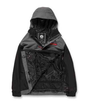 MANTEAUX VOLCOM LONGO PULLOVER JACKET - NOIR