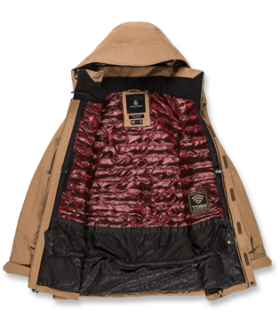 MANTEAUX VOLCOM PAXSON 2L TDS INF JACKET - CARAMEL