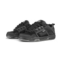 SOULIER DVS COMANCHE BLACK REFLECTIVE/CHARCOAL NUBUCK BLACK