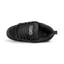 SOULIER DVS COMANCHE BLACK REFLECTIVE/CHARCOAL NUBUCK BLACK