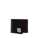 PORTEFEUILLE HERSCHEL HANK II - NOIR/CHICORY COFFEE