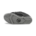 SOULIER DVS COMANCHE BLACK REFLECTIVE/CHARCOAL NUBUCK BLACK