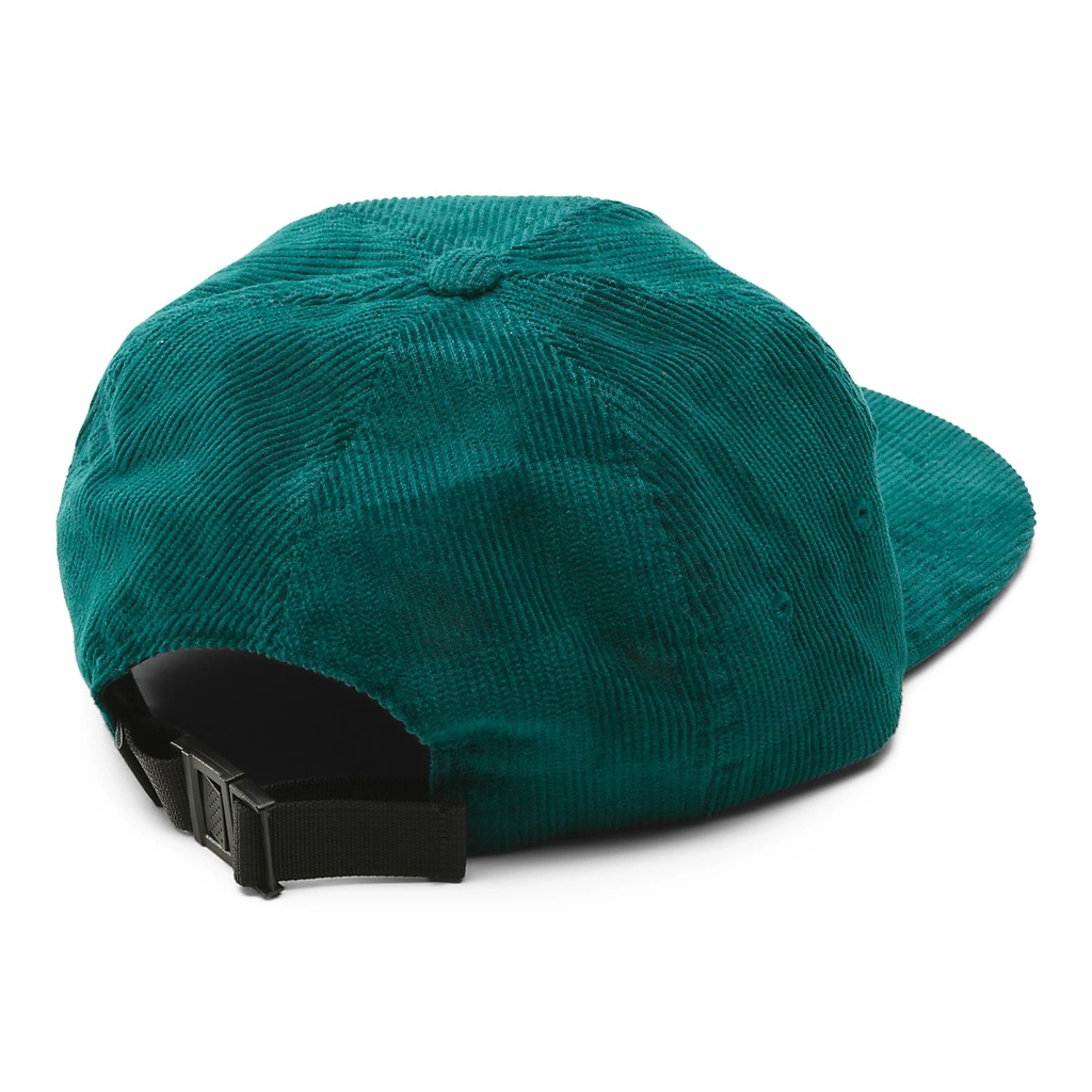 CASQUETTE VANS CURDUROY CAP CHECKERBOARD CORD - DEEP TEAL