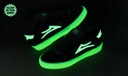 SOULIER LAKAI CAMBRIDGE KIDS - NOIR/GLOW/SUEDE