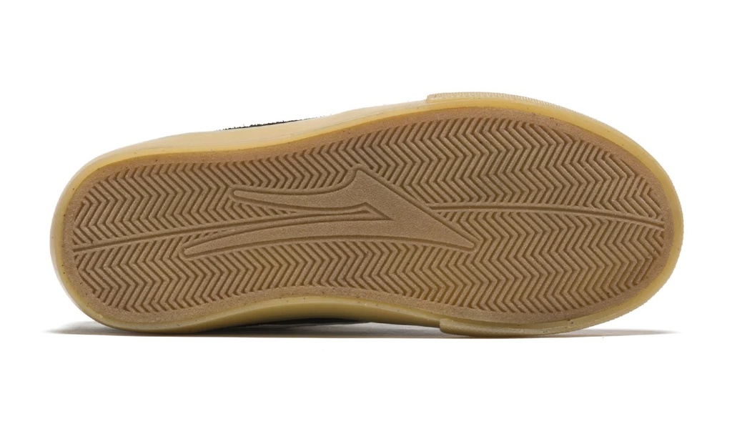 SOULIER LAKAI CAMBRIDGE KIDS - NOIR/GLOW/SUEDE