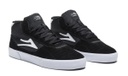 SOULIER LAKAI CAMBRIDGE MID - NOIR/BLANC/SUEDE