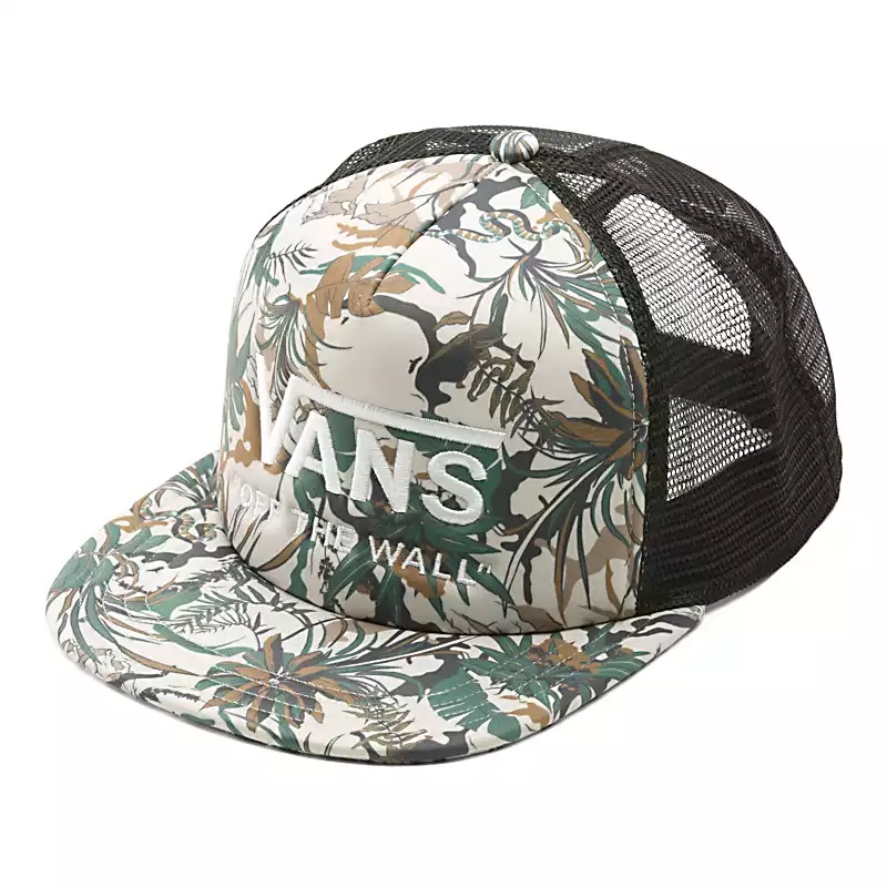 CASQUETTE VANS OFF THE WALL TRUCKER HAT - DUCK GREEN