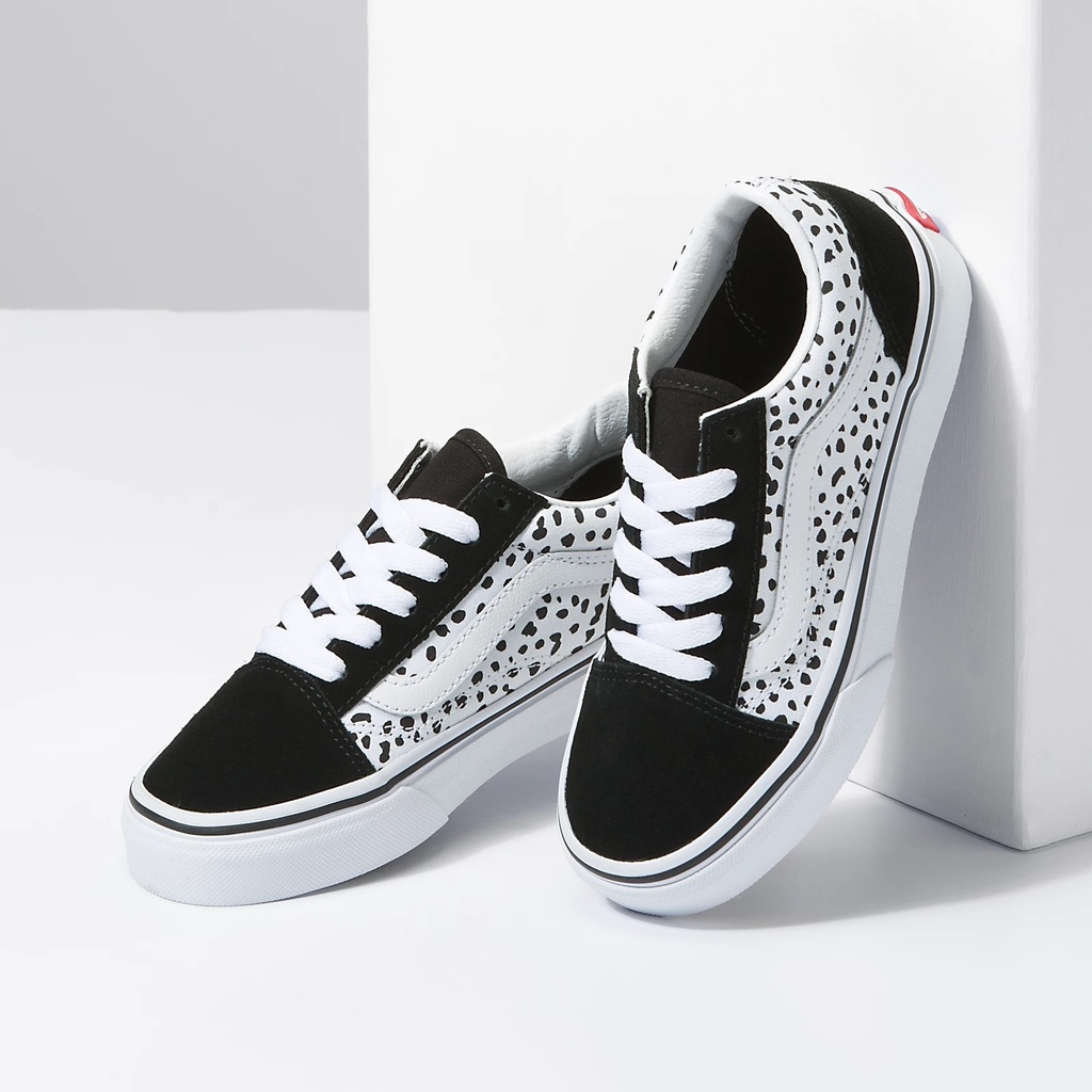 SOULIER VANS ENFANTS OLD SKOOL - DALMATIAN NOIR/BLANC