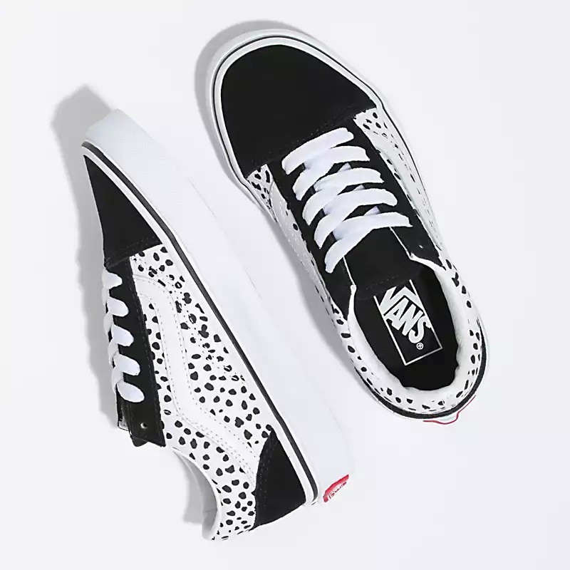 SOULIER VANS OLD SKOOL - DALMATIAN NOIR/BLANC