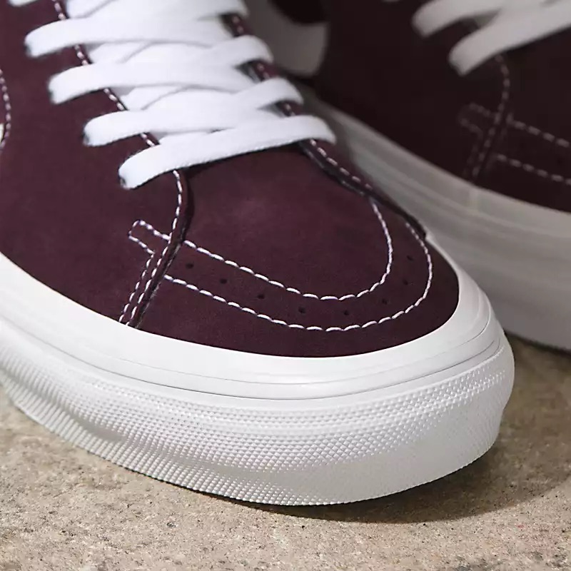 SOULIER VANS SKATE GROSSO MID - WRAPPED WINE