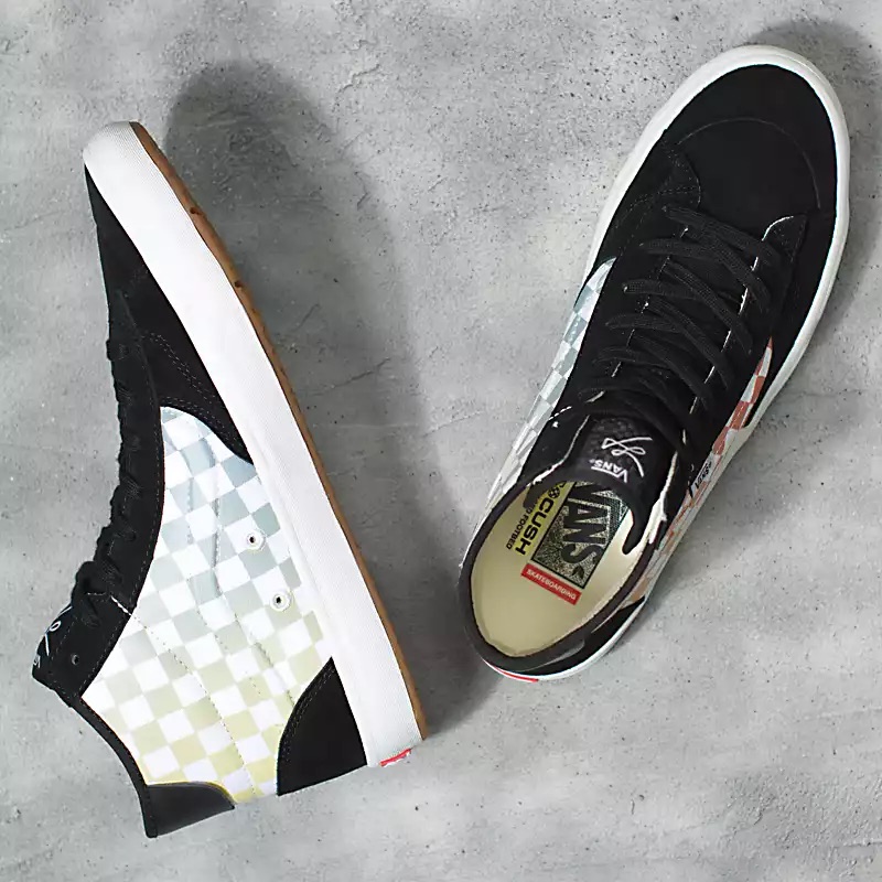 SOULIER VANS THE LIZZIE - CHECKERBOARD/NOIR MULTI